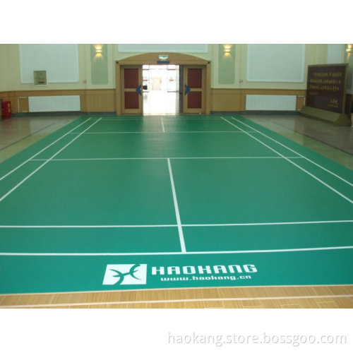 High quality, High rebound Badminton sports floor mat